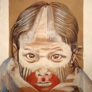 Brésil garçon de la tribu kayapo (2020)