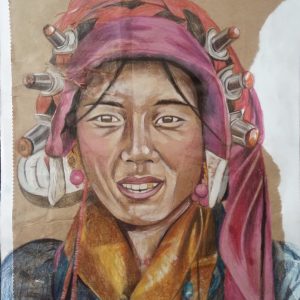 Tibet éleveuse de yak (2020)